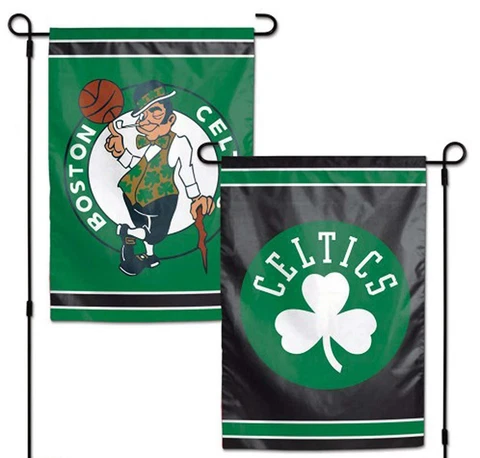 Boston Celtics 2 Sided Double Sided Garden Flag OUTDOOR RATED FREE SHIPPING Cover