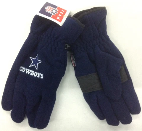 NWT NFL Dallas Cowboys Grossman Glove Game Day Vintage Fleece Gloves NEW! Cover