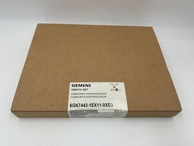 Siemens 6GK7443-1EX11-0XE0 Simatic S7 400 CP 443-1 CPU PLC 6GK7 443-1EX11-0XE0 - Image 1 of 4