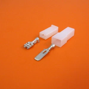 1 Way Pin Electrical Wiring Multi Connector 6.3mm Terminals - Motorcycle Car Van - Picture 1 of 1