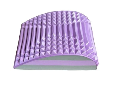Purple Back & Neck Stretcher Refresh Sciatica Pain Relief Pillow Sitting Posture - Image 1 of 4
