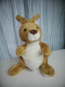 Ganz Webkinz Kangaroo HM180 Brown 9" Plush Stuffed Animal - No Code - Picture 1 of 14