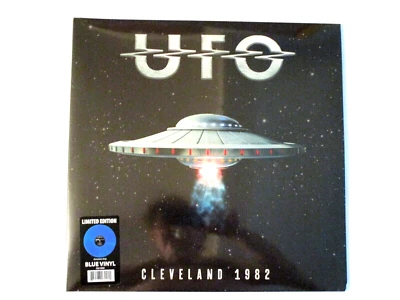 UFO CLEVELAND 1982 LP SEALED BLUE VINYL GATE FOLD COVER - Image 1 of 2