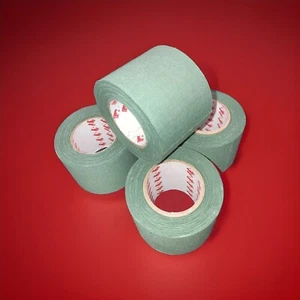 X4 Green Scapa Tape 5cm X 10m 4 Rolls British Army Sniper Genuine - Picture 1 of 3
