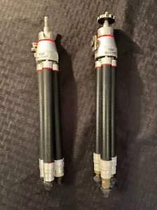 Vintage Biloret Bilora Telescoping Tripod Model 2037 Made in Germany LOT OF TWO - Picture 1 of 5