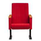 Designer Roter Luxus Stuhl 1-Sitzer Moderner Lehnstuhl Textil Holzmbel