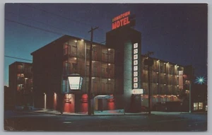 The Downtown Motel, West Peachtree At Simpson, Atlanta, Georgia, USA, VTG PC - Picture 1 of 2