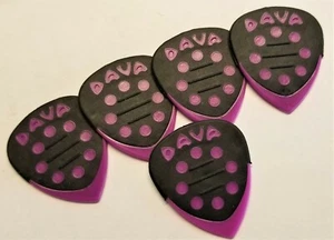 DAVA Control Guitar PICKS (Reg size) 5 PACK - Delrin - Picture 1 of 1