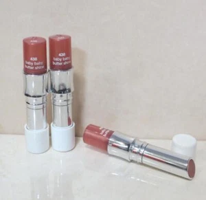 CLINIQUE BUTTER SHINE LIPSTICK - 438 BABY BABY - WHITE CAP LOT OF 3 - Picture 1 of 2