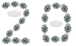 STAINLESS ALLOY WHEEL NUT SET (X20)  FOR LAND ROVER DISCOVERY 3/4  RRD500290 - Picture 1 of 1
