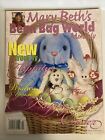 Vtg 2000 April NO 26 Mary Beth's BEAN BAG WORLD Monthly Magazine Flippity Easter