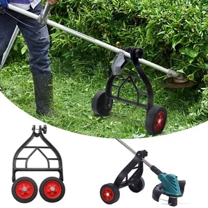String Trimmer Support Wheels Attachment Wheels Auxiliary Walk Behind Wheels - Picture 1 of 11