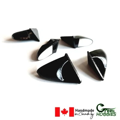 RC 1/10 Scale Side Mirrors Set Universal Drift Car Body Shell Accessories Onroad - Image 1 of 4