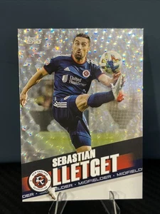 2022 Topps MLS Icy White Foil #45 Sebastian Lletget quasi nuovo - Foto 1 di 2