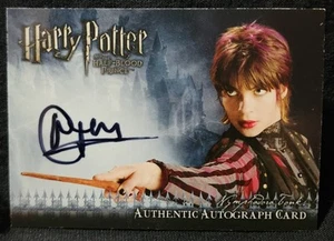 2009 Harry Potter The Half Blood Prince Autograph Natalia Tena Nymphadora Tonks - Picture 1 of 2