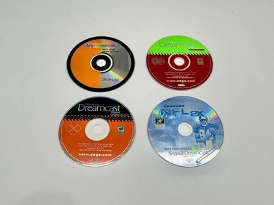 3 Sega Dreamcast Magazine Demo Discs & NFL 2k — Loose - Image 1 of 2