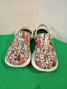 Skechers Foamies Ultra Go perforierter Damen-Clog Hundeliebhaber mehrfarbig Größe 8 - Bild 1 von 7