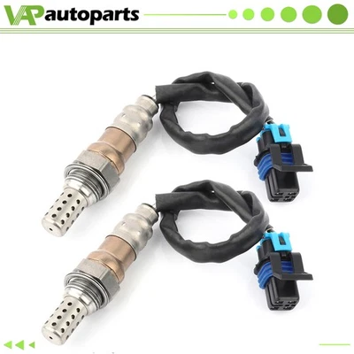 Sensor de oxígeno premium térmico para Cadillac CTS 3,6 L O2 02 2015 2 piezas aguas abajo Foto 1 de 4