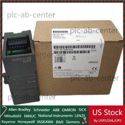 New Siemens 6ES7288-3AR04-0AA0 6ES72883AR040AA0 S7-200 Analog input SM AR04 - Image 1 of 4