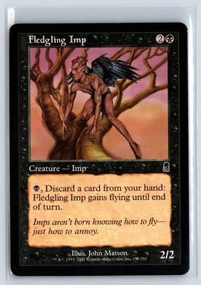 FLEDGLING IMP - Odyssey – MTG Magic the Gathering Card - Common - Image 1 of 4