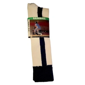 Calcetines de tubo de béisbol de colección EE. UU. Ridgeview corte cinta talla 6-81/2 azul marino NUEVOS DE STOCK NUEVOS - Imagen 1 de 6