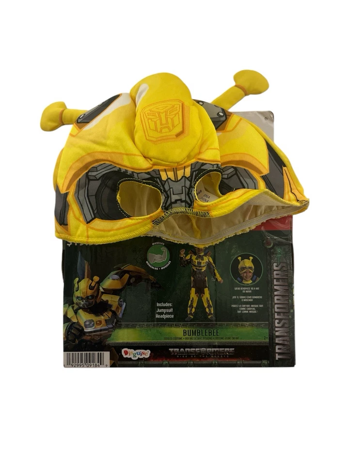 Transformers Bumble Bee Costume Size 2T Yellow & Black by Disguise