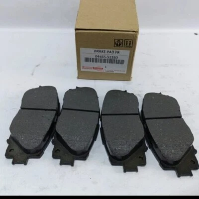 Kit de pastillas de freno delanteras originales Toyota Yaris 2007-2014 / 04465-52260 Foto 1 de 4