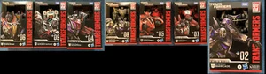 Transformers Gamer Edition lot of 7 New Sealed Megatron Barricade Starscream - Picture 1 of 16