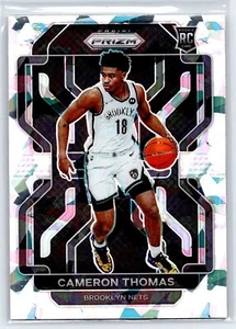 2021-22 Panini Prizm #297 Cameron Thomas Ice Rookie Karte - Bild 1 von 2