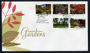 2013 Botanic Gardens FDC First Day Cover Stamps Australia - Picture 1 of 2