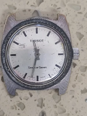 Tissot Seastar Seven 1960 vintage cal 781-1 no funciona solo para pieza Foto 1 de 4