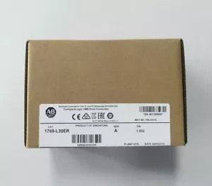 Nuevo controlador ENet 1769L30ER CompactLogix 1 MB sellado de fábrica AB 1769-L30ER/A - Imagen 1 de 2
