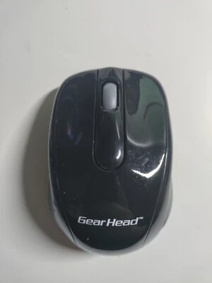 Gear Head MP2120BLK Black Wireless Nano Mouse Optical  - Image 1 of 3