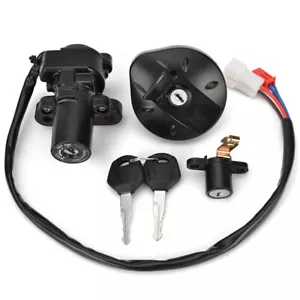Ignition Switch Seat Lock Key Kit For Yamaha XT660 XT660X XT660R 2004-2011/2014 - Foto 1 di 7