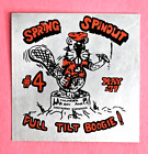 Spring Spinout Full Tilt Boogie 1979 4th Annual Dash Plaque Alum Plate Vintage