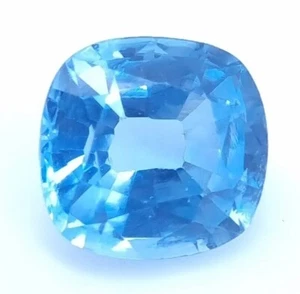 Natural Aquamarine 4.53 cts Cushion Cut Loose Gemstone AG10 - Bild 1 von 4