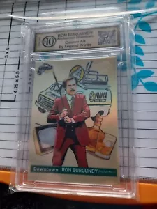 Ron Burgundy Anchorman Downtown. Custom Art Card. - Picture 1 of 3