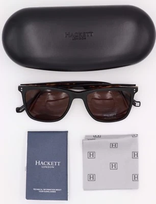 HACKETT SUNGLASSES GAFAS QUALITY SONNENBRILLE LUNETTES OCCHIALI NEW LEATHER BOX - Imagen 1 de 4