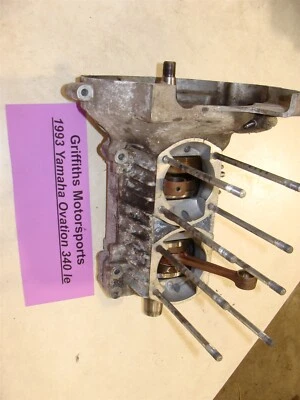 Yamaha Ovation LE CS340e 1993 extremo inferior motor cárter cigüeñal caja Foto 1 de 4