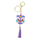  Key Hanging Ornament Animal Keychains Lion Head Cartoon Handbag