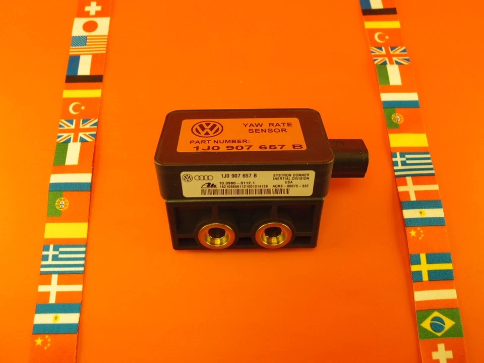 NEW Rotation Rate Sensor 1J0907657B VW G4 Bora Audi TT A3 S3, 3 YEAR WARRANTY! - Image 1 of 1