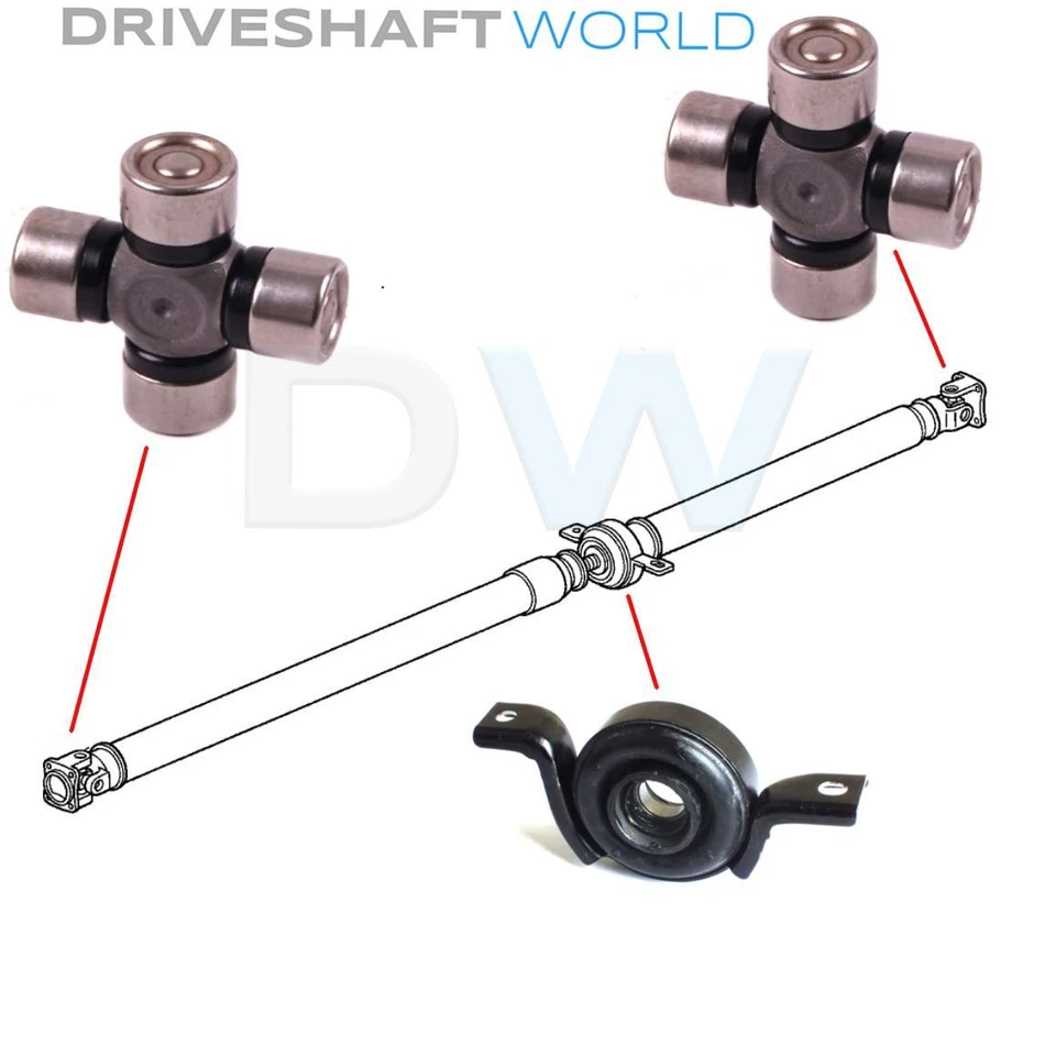 Kit de reparación de eje de transmisión trasero para Honda CRV1 1997-2002 - Cojinete central y junta en U Foto 1 de 1