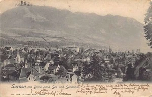 Schweiz - SARNEN (OW) Mit blick nach See und Sachseln - Verlag Goetz 1538 - Imagen 1 de 2