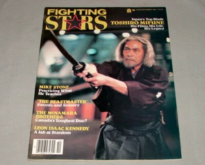 Oct. 1982 Fighting Stars Martial Arts Magazine Toshiro Mifune on the Front Cover - Picture 1 of 1