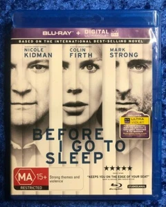 Before I Go To Sleep Bluray Free Postage - Picture 1 of 1