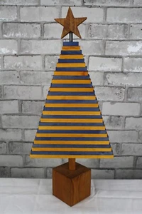 Infinity Eco Ukraine Wooden Decorative Christmas Tree Handmade 60cm tall - Picture 1 of 15