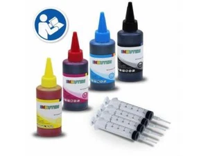 4 x 100ml Refill Ink for Epson EcoTank T502 T512 T522 T532 T542 Ink Bottles - Picture 1 of 1