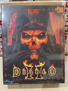 PC CD DIABLO 2 - BLIZZRD ENTERTAINMENT - NEW & SEALED BIG BOX - Picture 1 of 7