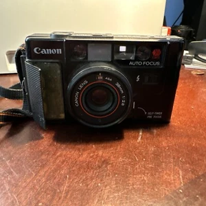 Canon AF35M Autoboy 35 mm fotocamera punta e scatta pellicola 38 mm f/2.8 dal GIAPPONE [125) - Foto 1 di 17