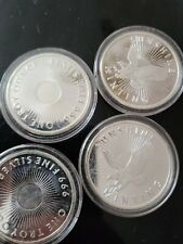 SUNSHINE MINT 1 Troy oz Silver Coin Bullion .999 Fine Silver  4 0z  total